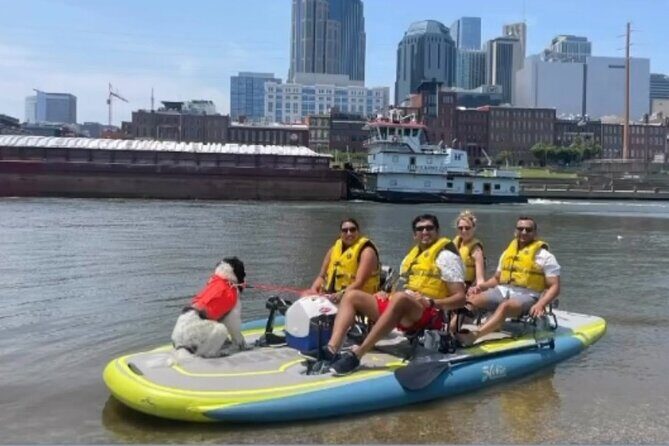 Downtown Nashville 4 Person Pedal Drive Kayak Rental - What the Experience Looks Like in Practice