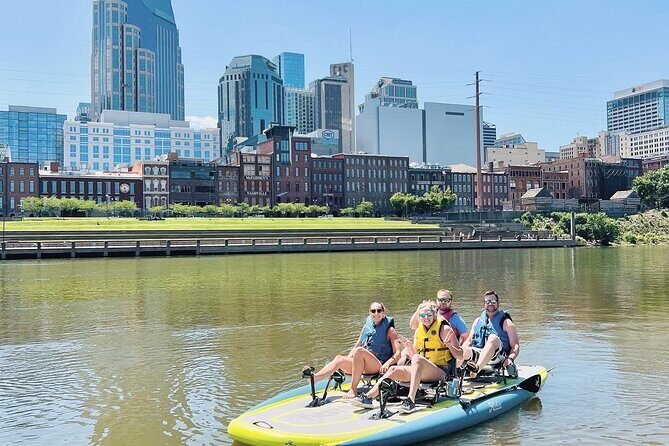 Downtown Nashville 4 Person Pedal Drive Kayak Rental - Price and Value