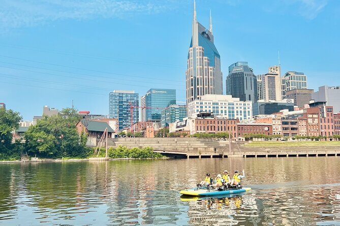 Downtown Nashville 4 Person Pedal Drive Kayak Rental - What to Expect on the Water