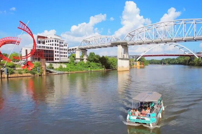 Downtown Nashville Pedal Pontoon Boat Cruise with Captain - The Itinerary and Experience