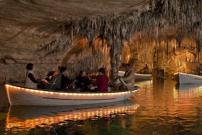 Drach Caves and Pearl Shop Mallorca Half Day Tour - Transportation and Group Size