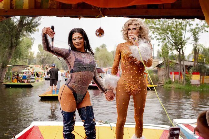 Drag Boat Party in Xochimilco with Tequila and Queens - The Experience in Detail