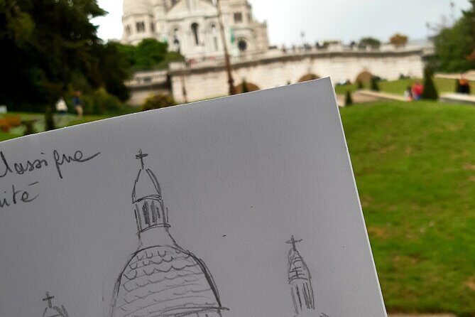 Drawing workshop / creative notebook during an unusual walk in Montmartre - FAQs