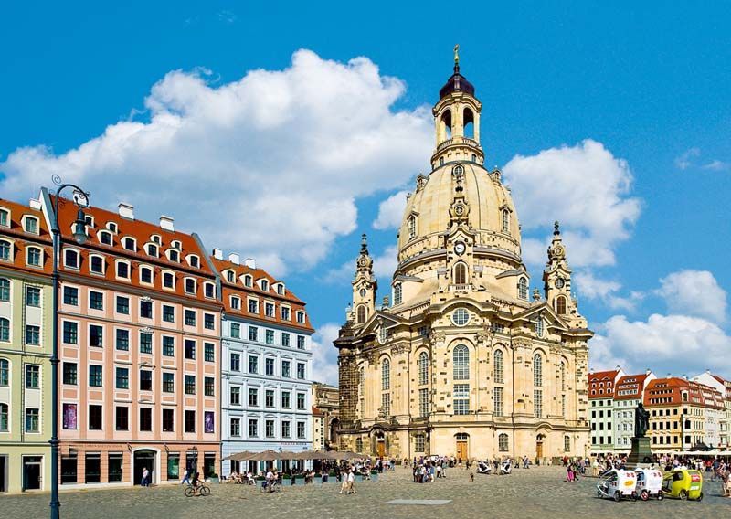 Dresden: City Sightseeing Tour with Live Guide - Blue Wonder Bridge: The Photo Stop That Signals the River Views