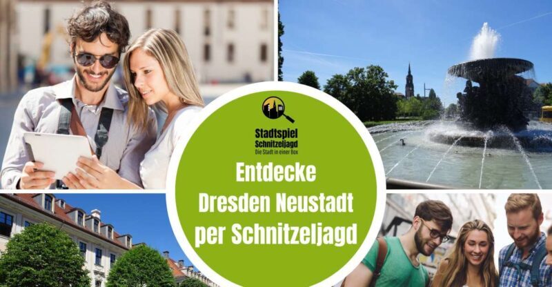 Dresden Neustadt: Scavenger Hunt Self Guided Tour - Key Points