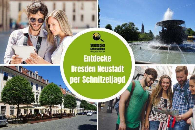 Dresden Neustadt: Scavenger Hunt Self Guided Tour - Exploring the Highlights