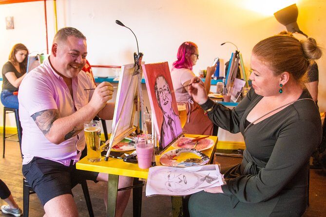 Drink & Draw: Paint A Masterpiece - What to Expect from the Experience