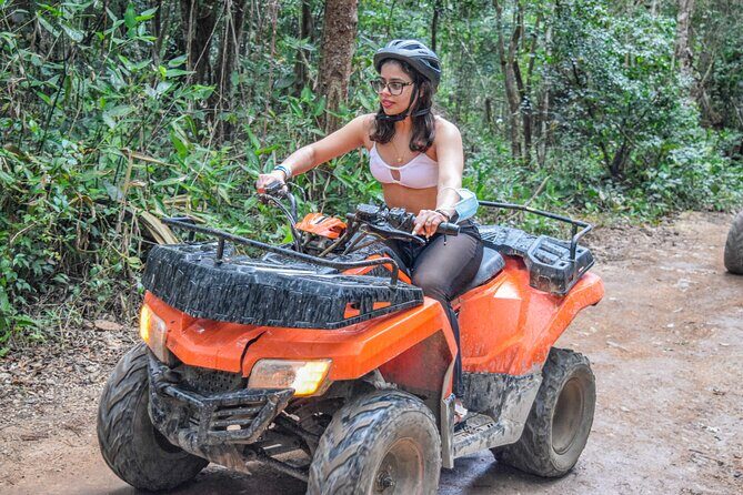 Drive an Atv shared, swim in a Cenote and ziplines in the Cancun - Who Would Love This Tour?