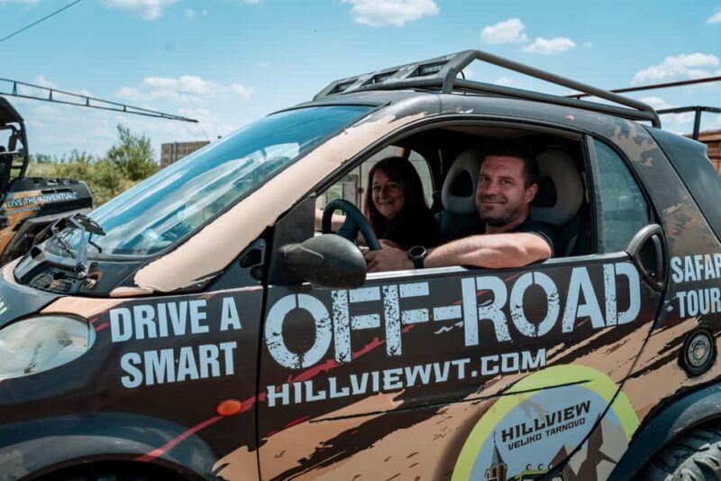 Drive an off-road jeep Daihatsu or Smart for Two - Drive an off-road jeep Daihatsu or Smart for Two — a playful way to explore Bulgaria’s Veliko Tarnovo region