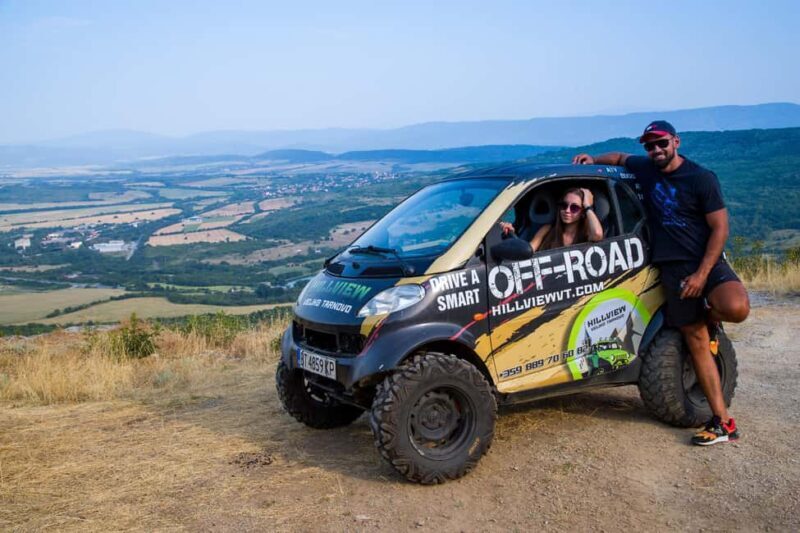 Drive an off-road jeep Daihatsu or Smart for Two - What to expect during your hour of off-road fun