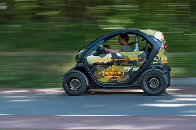 Drive it yourself electric History and Castle GPS audio tour - What It’s Like to Drive the Renault Twizy