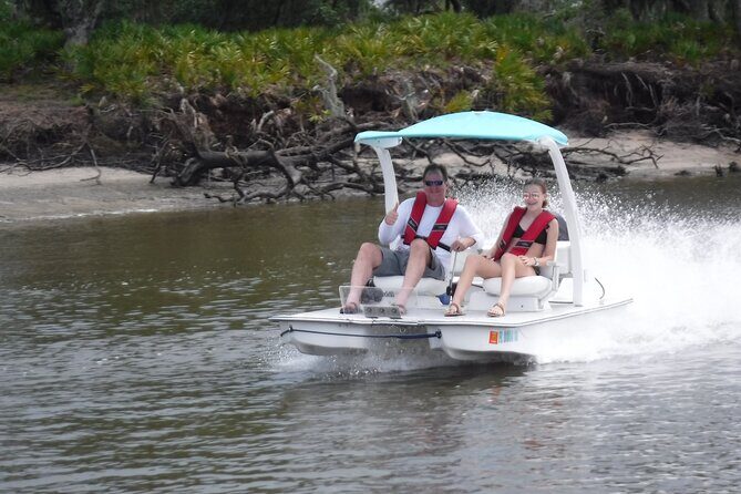 Drive Our Exciting 2 man Go Cat Boat in Downtown Naples - Key Points