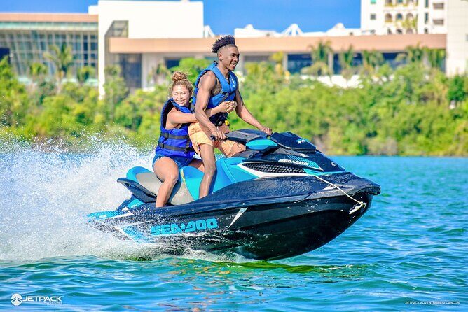 Drive over the mangrove on a WAVERUNNER in Cancun! - Key Points