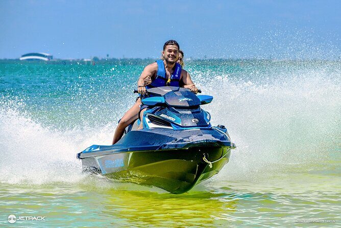 Drive over the mangrove on a WAVERUNNER in Cancun! - The Role of the Guides and Safety