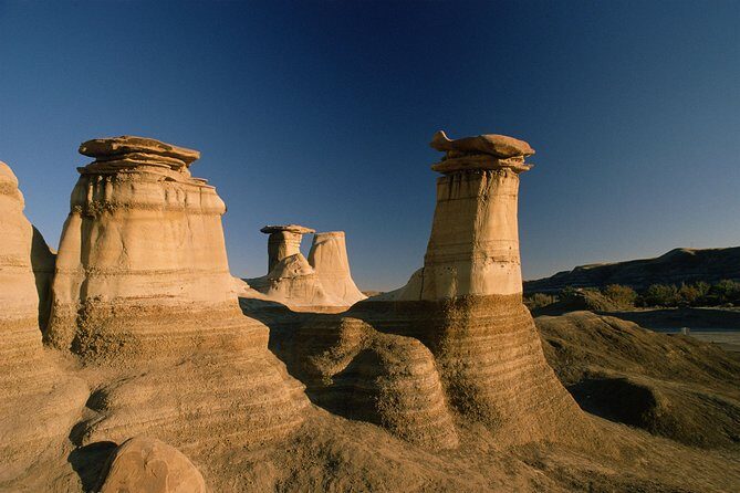 Drumheller and Badlands Full-Day Tour with a Small Group - Hoodoos: Nature’s Sculptural Marvels