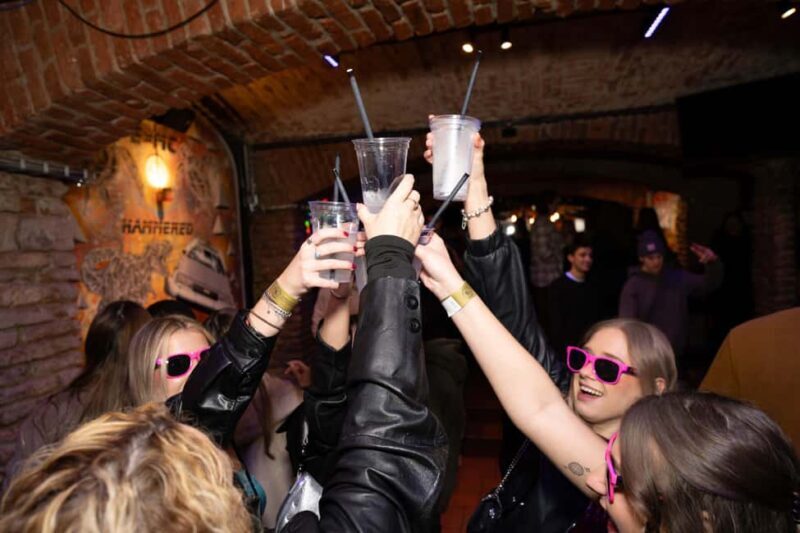 Drunken Monkey NYE Pub Crawl w/ Open Bar & SaSaZu Club Party - Key Points