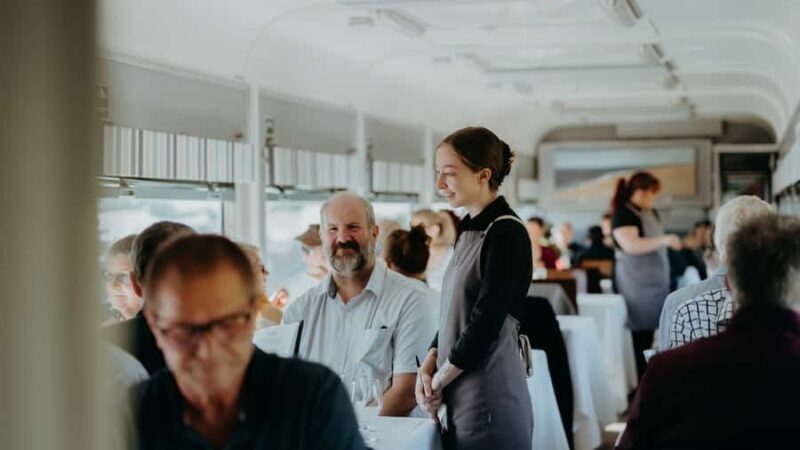 Drysdale: Restaurant Train Dining Experience - An Inside Look at the Heritage Train Dining Experience