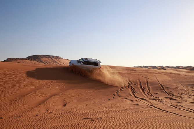 Dubai Desert Discovery: Red Dunes Safari, Sandboard & Camel Ride - Sandboarding: beginner-friendly fun after the adrenaline