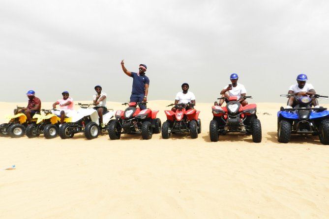 Dubai Desert Safari Dune Bashing, 60min ATV Quad, Camel Ride, BBQ - BBQ dinner and non-alcoholic drinks: the part you’ll judge with your stomach