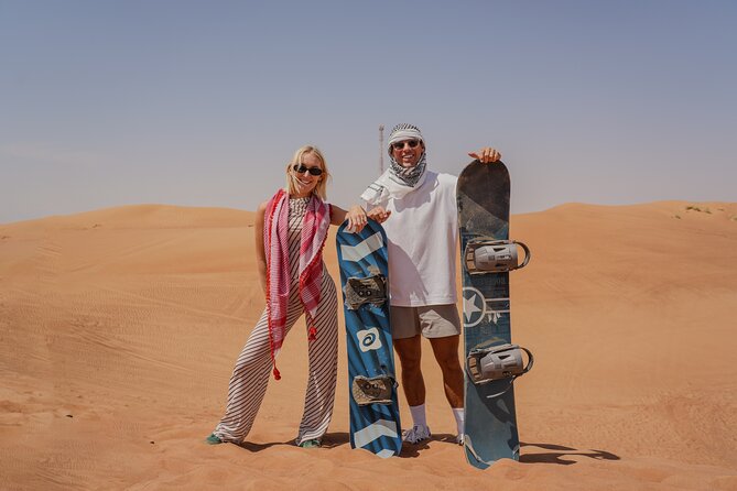 Dubai Premium Red Dunes Safari, Camels & 5* BBQ at Al Khayma camp - Pickup and 4WD timing: how the 7 hours usually feel