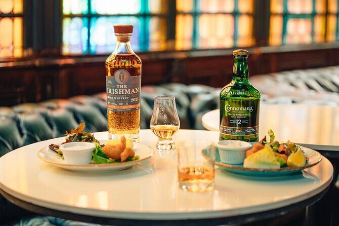 Dublin 6 Whiskey Tasting & 3 Food Pairing Walking Tour with Local - Exploring the Itinerary in Detail