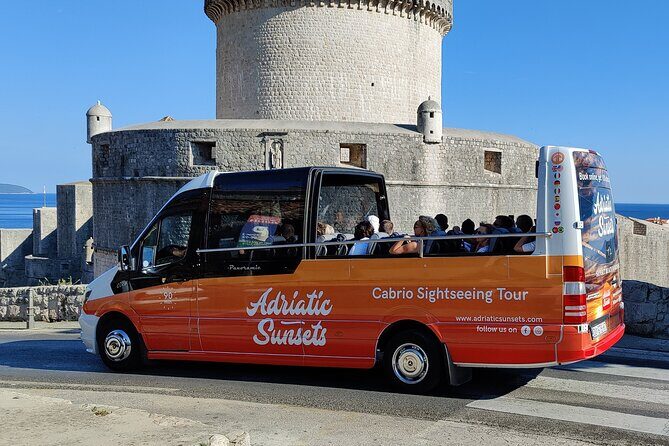 Dubrovnik: Convertible Minibus Panorama Tour with Audio Guide - Key Points