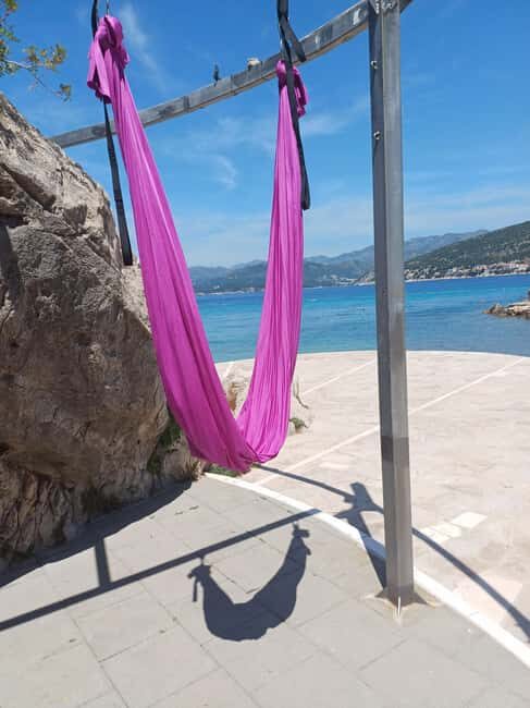 Dubrovnik: Private Aerial Fitness Class on the Beach - The Details: What’s Included and What’s Not