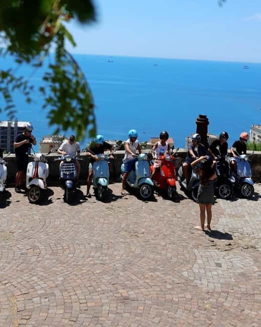 Durrës Vespa Tour: King Zogs Villa, Amphitheater & Swim - The Experience in Detail