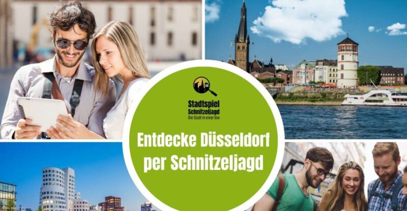 Düsseldorf: Scavenger Hunt Self-Guided Tour - Key Points