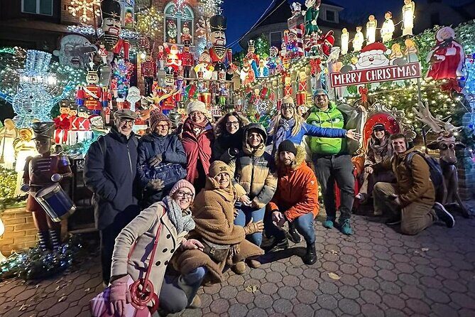 Dyker Heights Christmas Lights and NYC Skyline View Bus Tour - Key Points