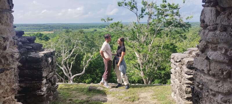 Dzibanche & Blue Cenote Bacalar - Key Points