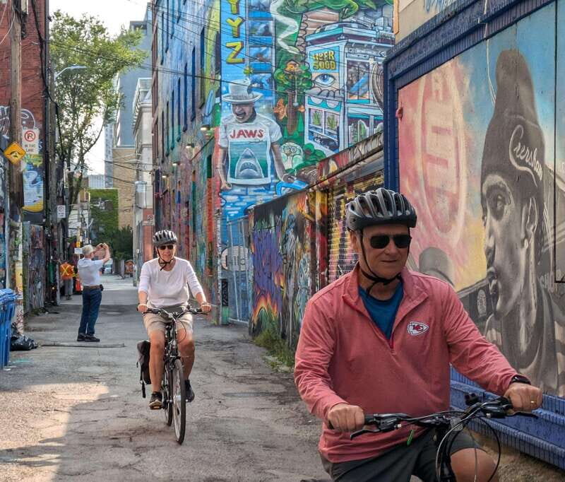 E-bike through Toronto's Dynamic Neighbourhoods - Key Points