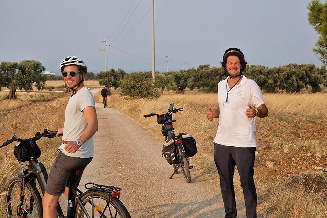 E-bike tour in Ostuni. Oil mill, Dolmen and huge olive trees - The Experience at a Glance