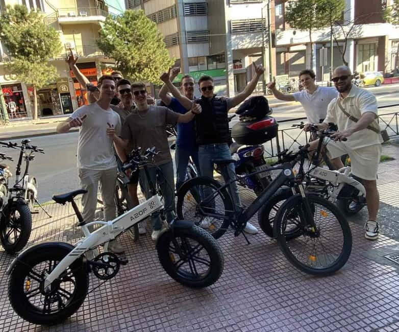 E-Bike Tour of the Historical Center of Athens - An Introduction to the Tour Experience