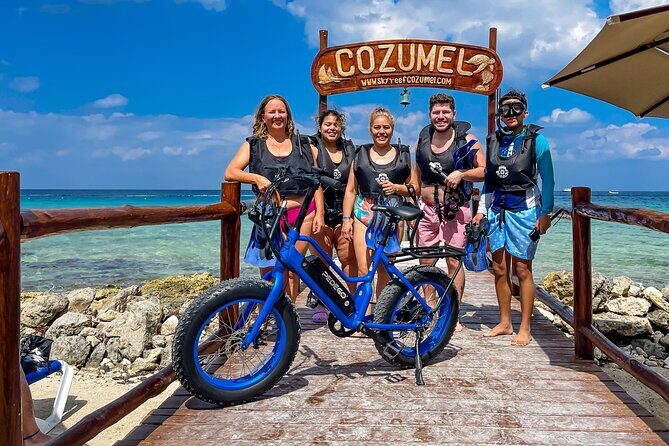 E-bike West Coast Snorkeling Tour - Key Points