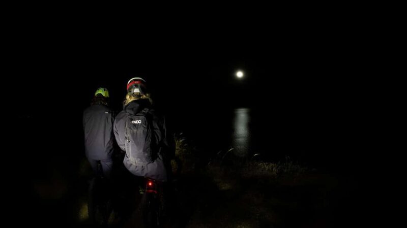 E-biking with the full moon reflected on the sea at Costa dei Gabbiani - FAQ