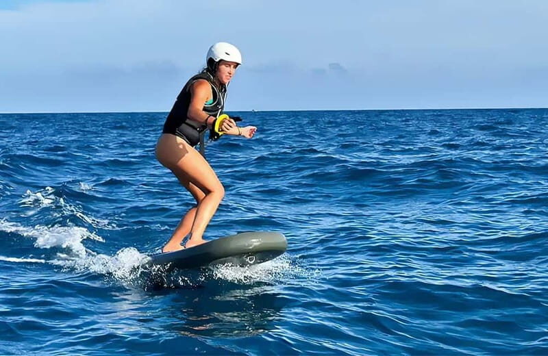 E-Foil Adventure with Instruction in Sitges - Key Points