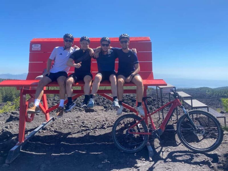 E-mtb tour through lava flows and down to Alcantara gorges - Key Points