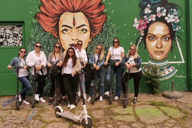E-Scooter Street Art Tour - Breaking Down the Itinerary