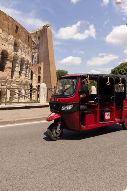 E-Tuk Tour: Highlights of Rome - Key Points