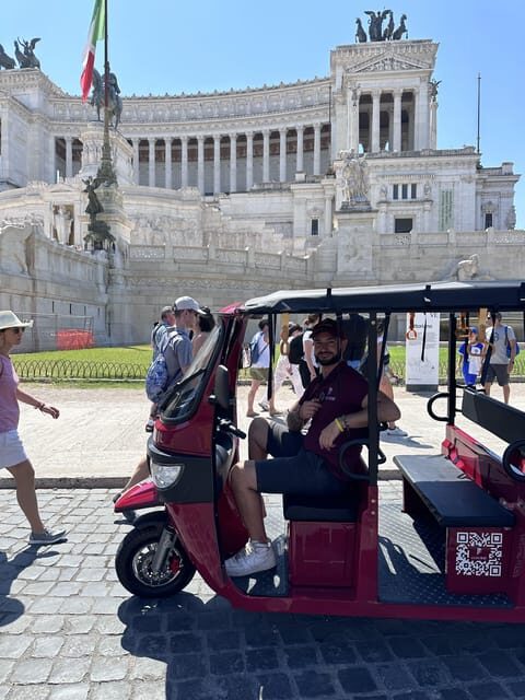 E-Tuk Tour: Highlights of Rome - An Overview of the Experience