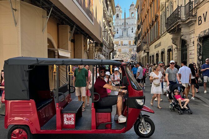 E-Tuk Tour: Highlights of Rome - The Itinerary: What to Expect from Each Stop