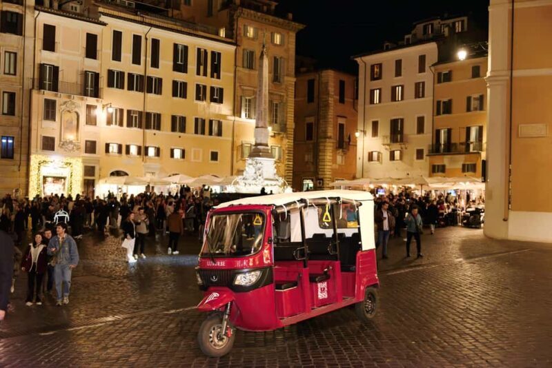 E-Tuk Tour: Rome by Night - FAQ