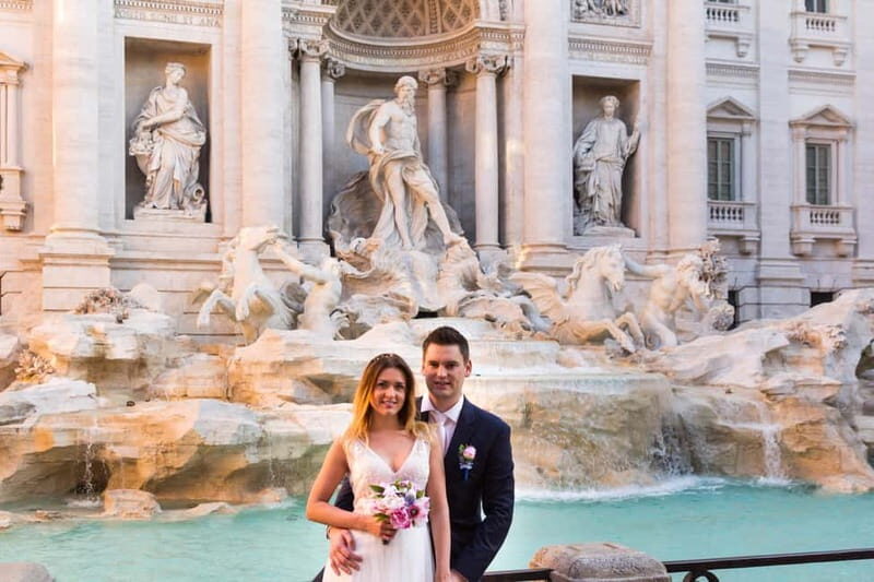 Early morning photoshoot at The Trevi Fountain - Why the Professional Photos Matter