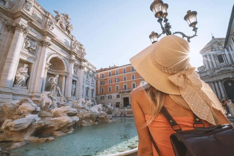 Early morning photoshoot at The Trevi Fountain - What If You Want More? Combining the Experience