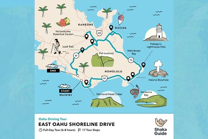 East Oahu Shoreline Self-Guided Audio Tour - An In-Depth Look at the Itinerary