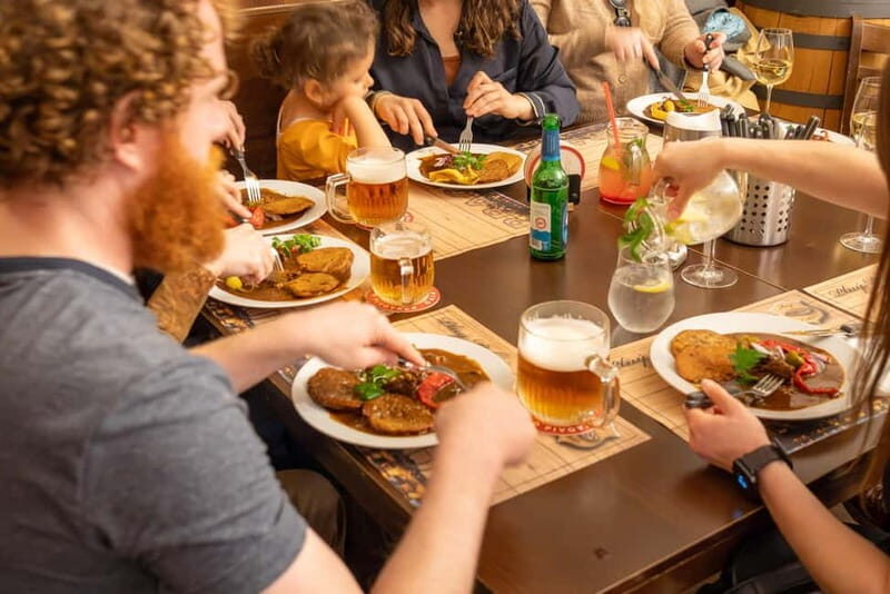 Eating Prague by Night Drinks & Food Tour - Key Points