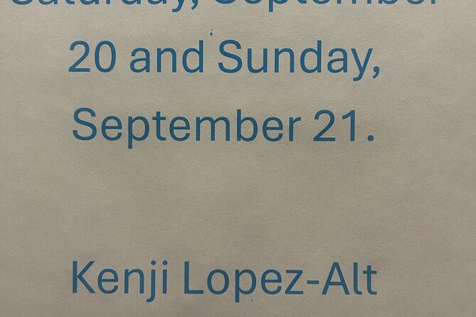 Ebike and Eat Seattle Food Tour Curated by Kenji Lopez Alt - FAQs