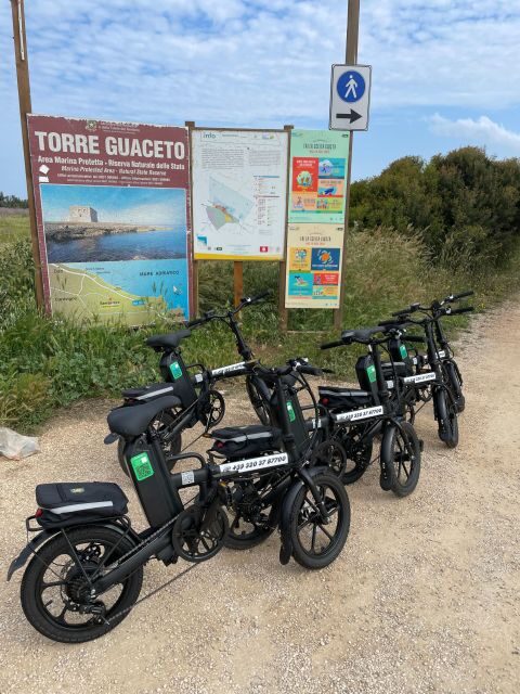 EBike Tour Natural Reserve with snorkeling session - Discovering Apulia on Two Wheels and in the Water