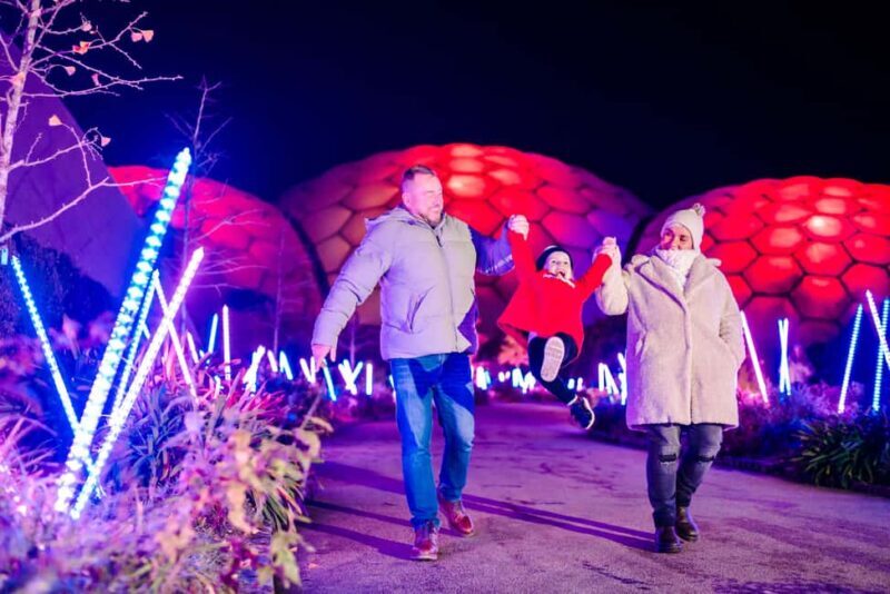 Eden Project Christmas Lights Experience - Key Points
